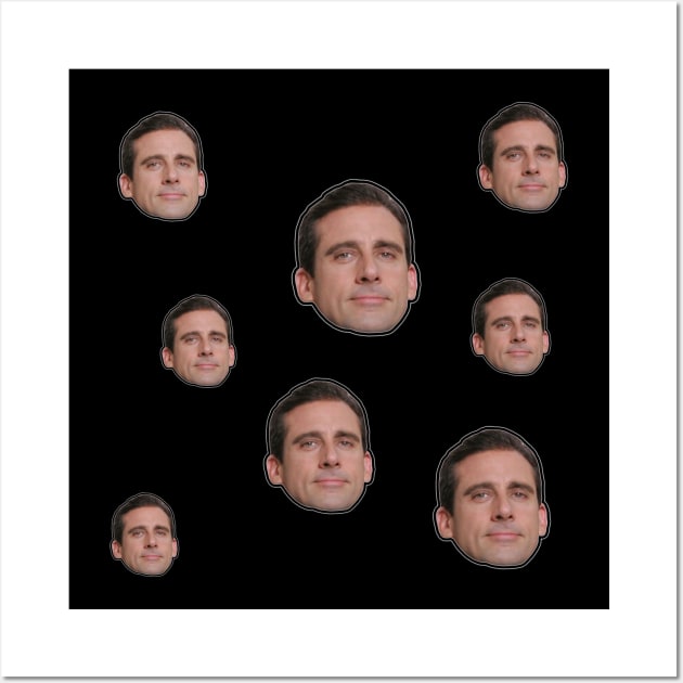 Michael Scott Mask Wall Art by Printnation